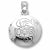 Locket charm in Sterling Silver hide-image