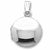 Locket charm in Sterling Silver hide-image