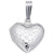 Locket Charm In 14K White Gold