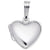 Locket Charm In 14K White Gold