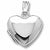 Locket charm in 14K White Gold hide-image