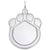 Photoart Cat Paw Charm In 14K White Gold