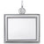 Photoart Sm Rect Horizontal Charm In 14K White Gold