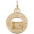 Niagara Falls Charm In Yellow Gold