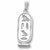 Cartouche in 14K White Gold