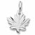 Maple Leaf charm in 14K White Gold hide-image