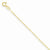 14K Yellow Gold Carded Cable Rope Chain