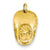 14k Gold 3-D Large Fireman's Hat Charm hide-image
