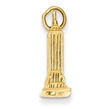 14k Gold Empire Building Charm hide-image