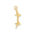 3-D Golden Gate Bridge Charm in 14k Gold