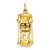 14k Gold 3-D Sports Car Charm hide-image