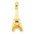 14k Gold Eiffel Tower Charm hide-image