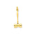 3-D Gavel Charm in 14k Gold