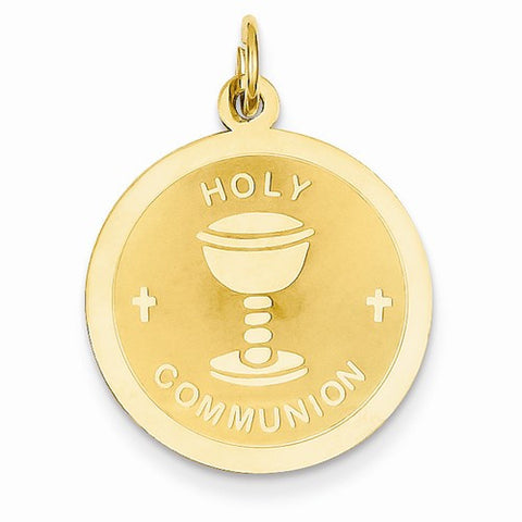 14k Gold Holy Communion pendant, Delightful Pendants for Necklace