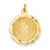 14k Gold Wrestling Disc Charm hide-image