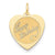 14k Gold Happy Birthday Heart Disc Charm hide-image