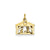 Polished Nativity Charm in 14k Gold