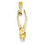 14k Gold 3-D Pliers Charm hide-image