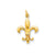 Fleur de Lis Charm in 14k Gold