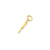 Doctors Syringe Charm in 14k Gold