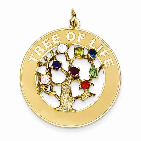 14k Gold Tree Of Life Pendant, Pendants for Necklace