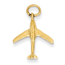 14k Gold Jet Charm hide-image