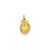 Peach Charm in 14k Gold