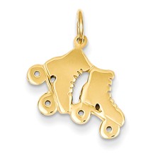 14k Gold Roller Skates Charm hide-image