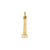 Washington Monument Charm in 14k Gold