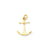 Anchor Charm in 14k Gold