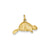 Beaver Charm in 14k Gold