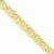 14K Yellow Gold Semi-Solid Anchor Chain
