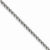 14K White Gold Wheat Chain