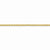 14K Yellow Gold Diamond-Cut Hollow Chain