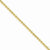 14K Yellow Gold Light Wheat Anklet