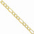 14K Yellow Gold Semi-Solid Figaro Chain