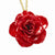 Lacquer Dipped Red Rose Gold-Tone Chain