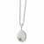 Silver-tone Oval Locket