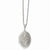 Silver-tone Oval Locket