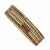 TRU Brass w/Crystals & Braided Wax Linen 4 piece Bangle