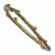 TRU Gold-tone Textured Bangle