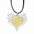 Silve and 24K Gold Dipped Double Cottonwood Leaf Necklace