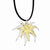 Silve and 24K Gold Dipped Japanese Maple Leaf Necklace