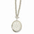 Silver-tone Oval Locket