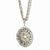 Silver-tone Oval Locket
