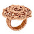 Copper-tone Fancy Filigree Stretch Ring