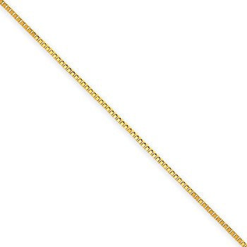 14K Yellow Gold Box Chain