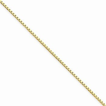 14K Yellow Gold Box Chain