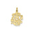 #1 Wife Charm in 14k Gold
