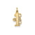 #1 Dad Charm in 14k Gold